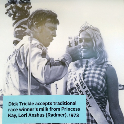 Dick Trickle and Princess Kay